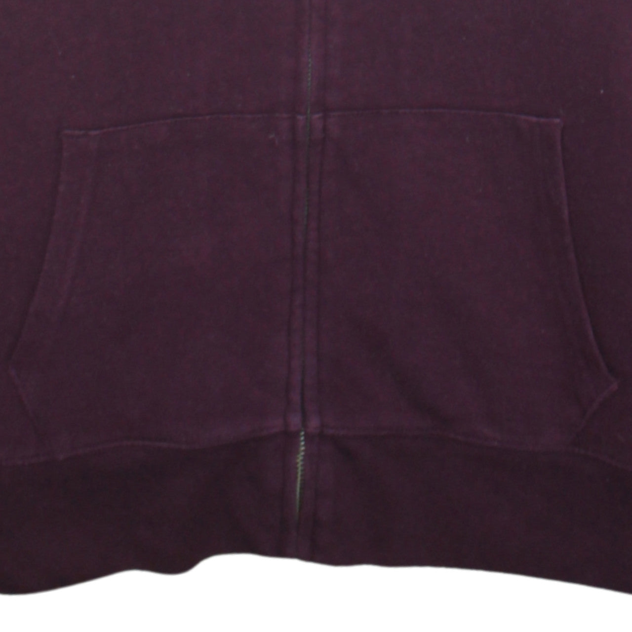 GAP Women Burgundy Full Zip Hoodie Size L Sherpa Lined Casual