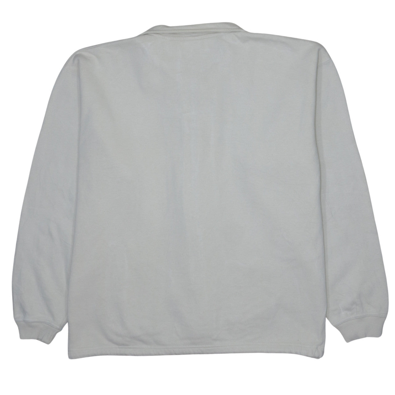 Nike Men's White Full Zip Fleece Sweatshirt L
