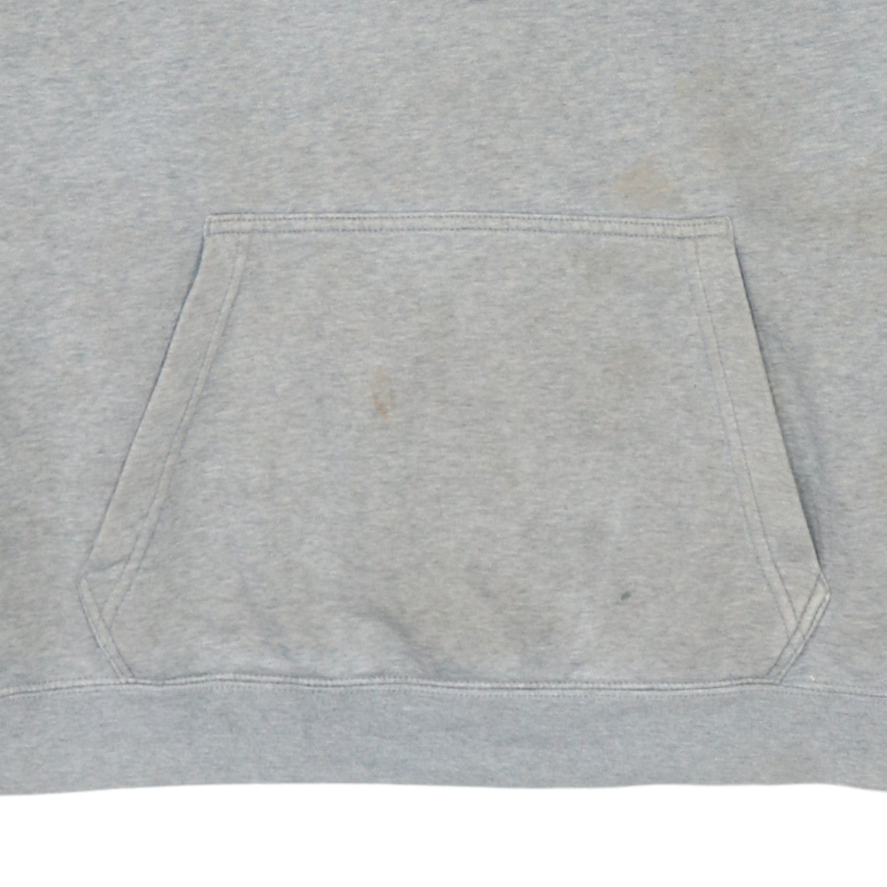 Nike Men's Grey Embroidered Logo Pullover Hoodie Size S