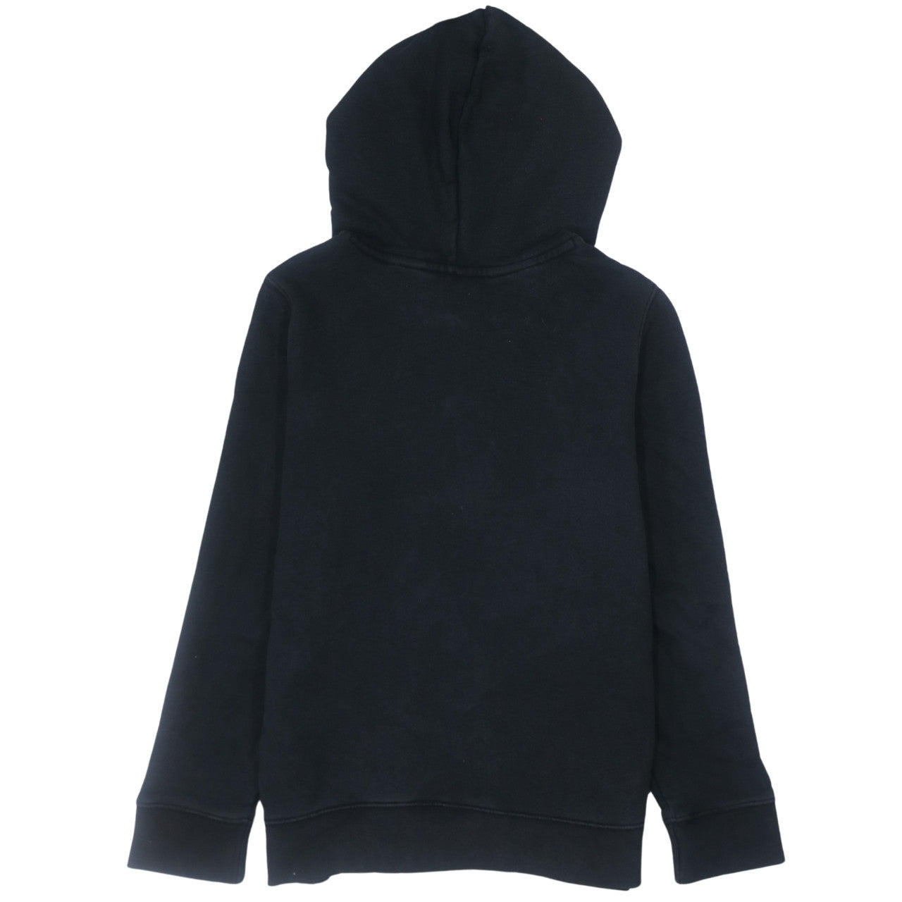 Adidas Womens Black Pullover Hoodie Size 14 Logo Print Sweatshirt