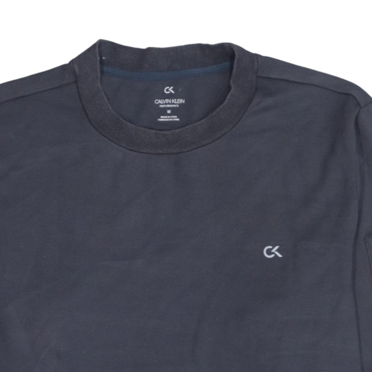 Calvin Klein Men Blue Crew Neck Pullover Sweatshirt Medium