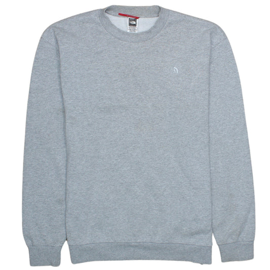 The North Face Men's Grey M Pullover Crew Neck Sweatshirt