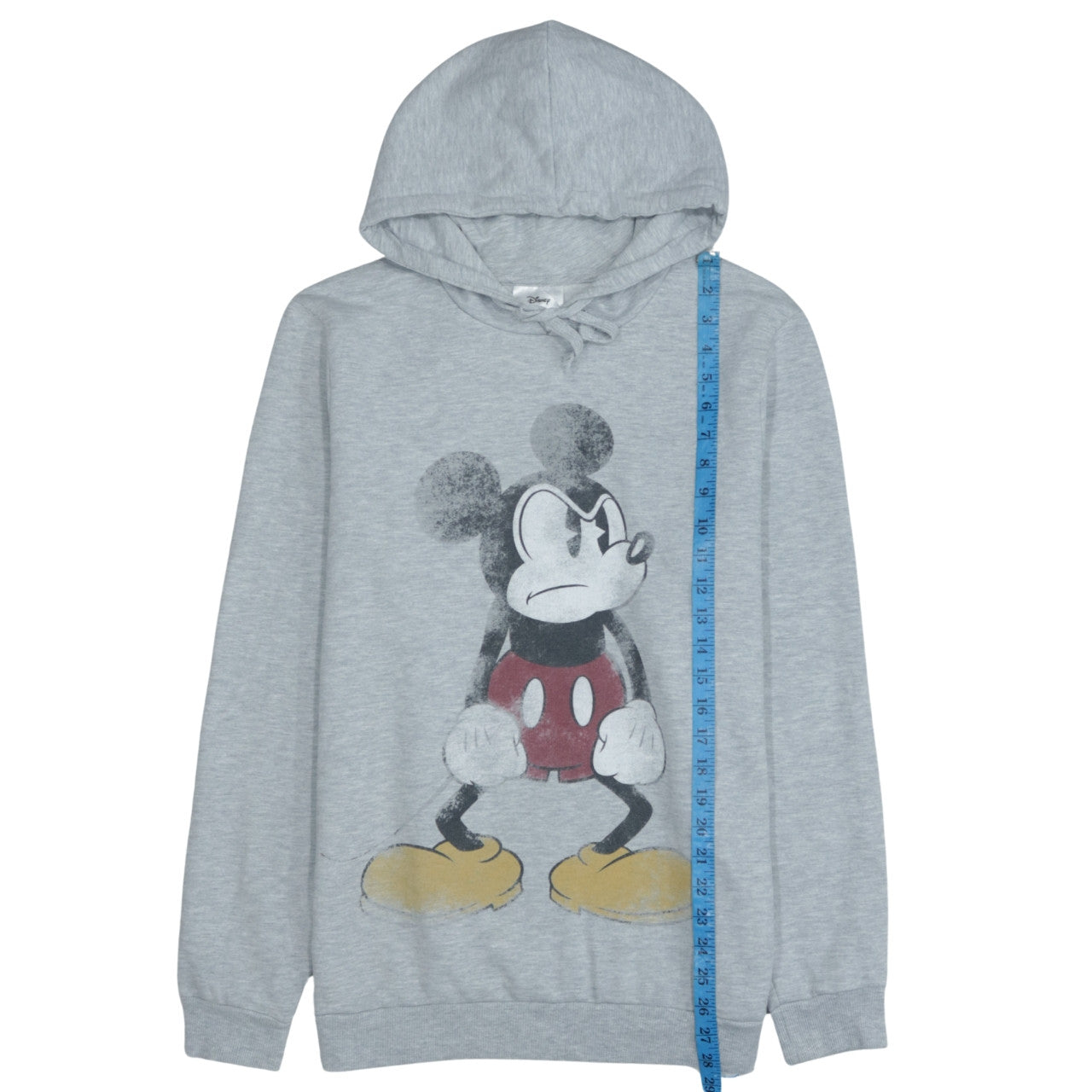 Disney C&A Women Grey L Pullover Hoodie Mickey Mouse Print
