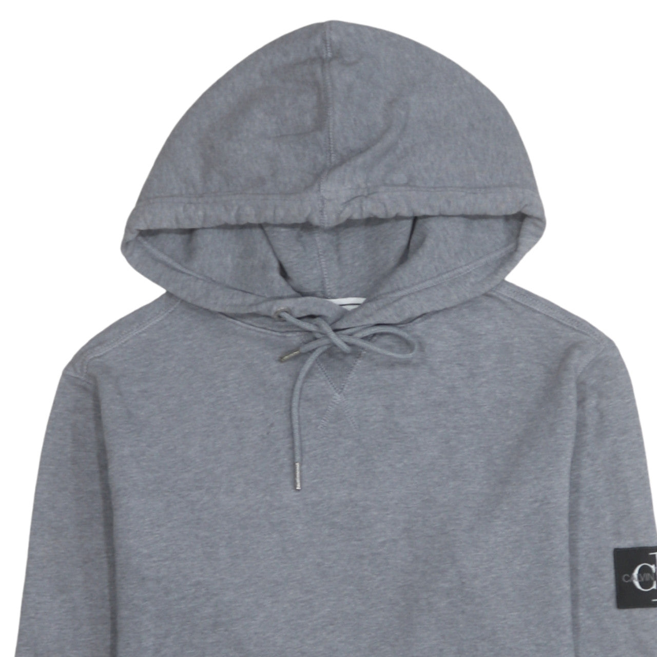 Calvin Klein Jeans Men’s Grey Pullover Hoodie Size S Classic Fit