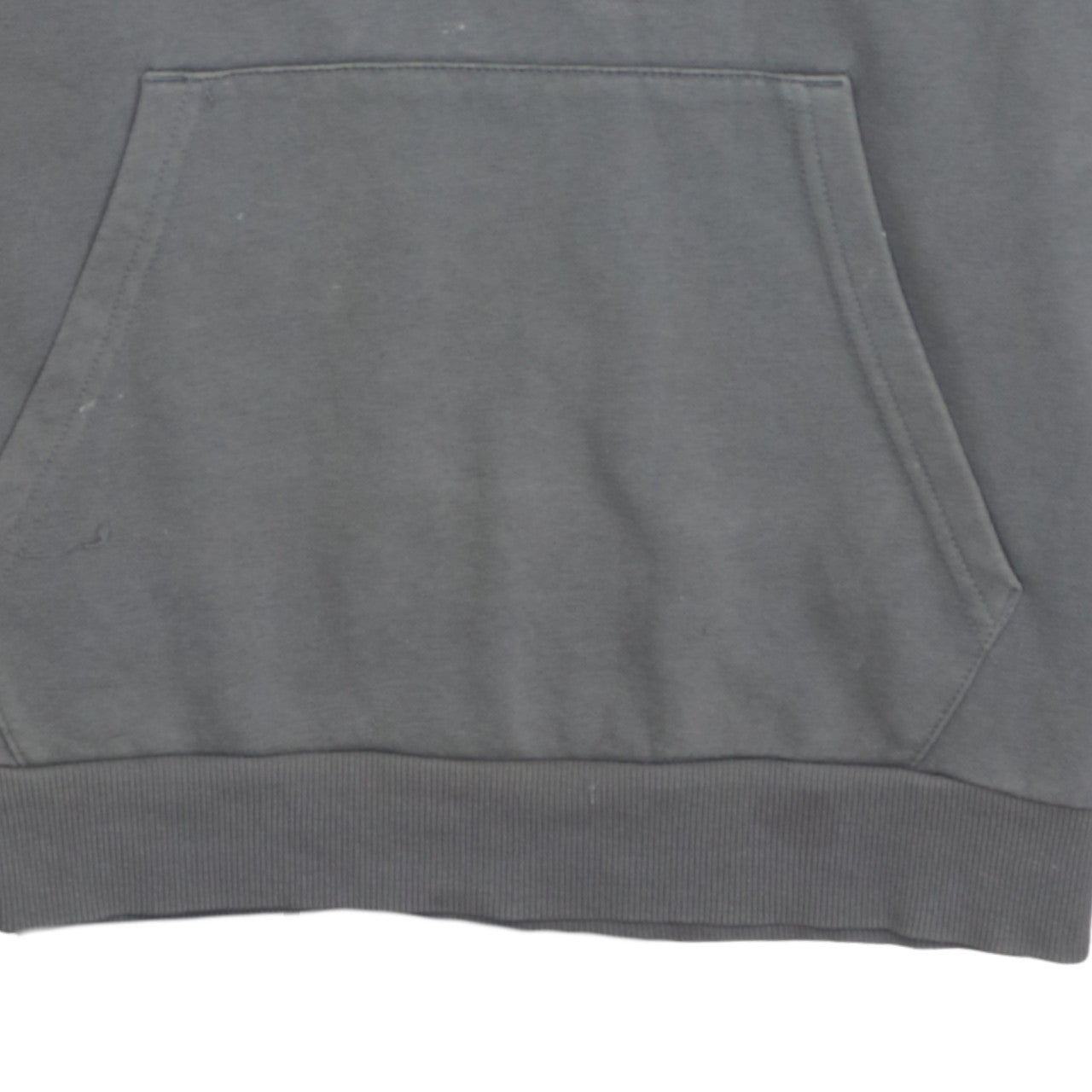 Puma Men's Grey Pullover Hoodie Small Graphic Print Sportswear