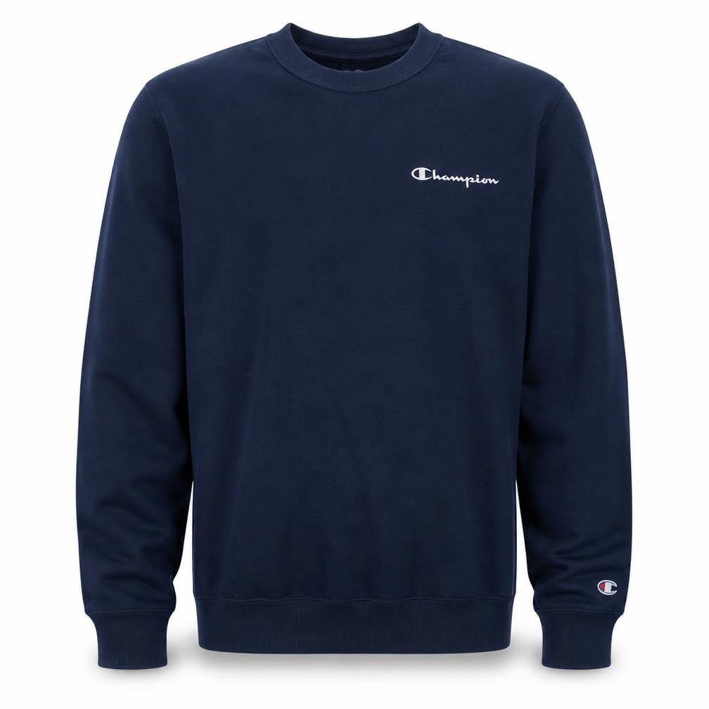 Champion Men's Blue Large Pullover Crew Neck Sweatshirt