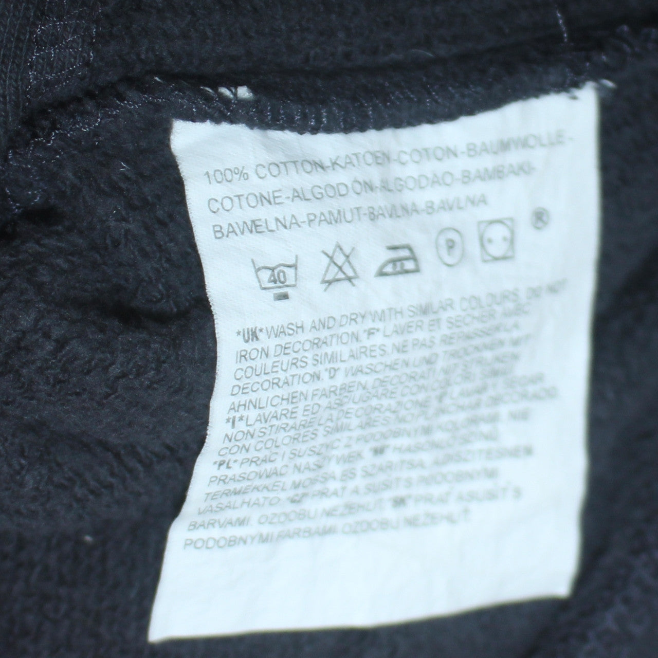 Levi's California Men's Black Size S Cotton Full Zip Track Jacket