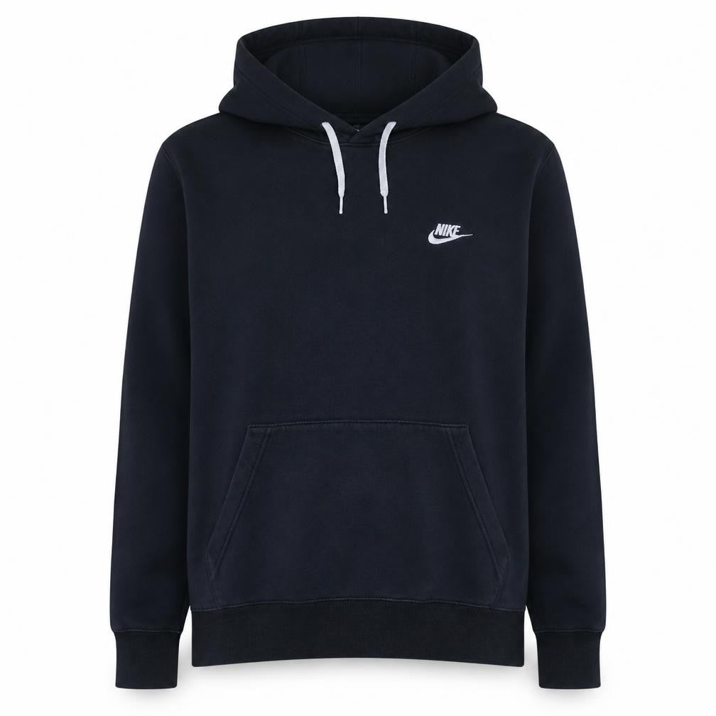 Nike Womens Black XS Pullover Hoodie Cotton Blend Casual Sportswear