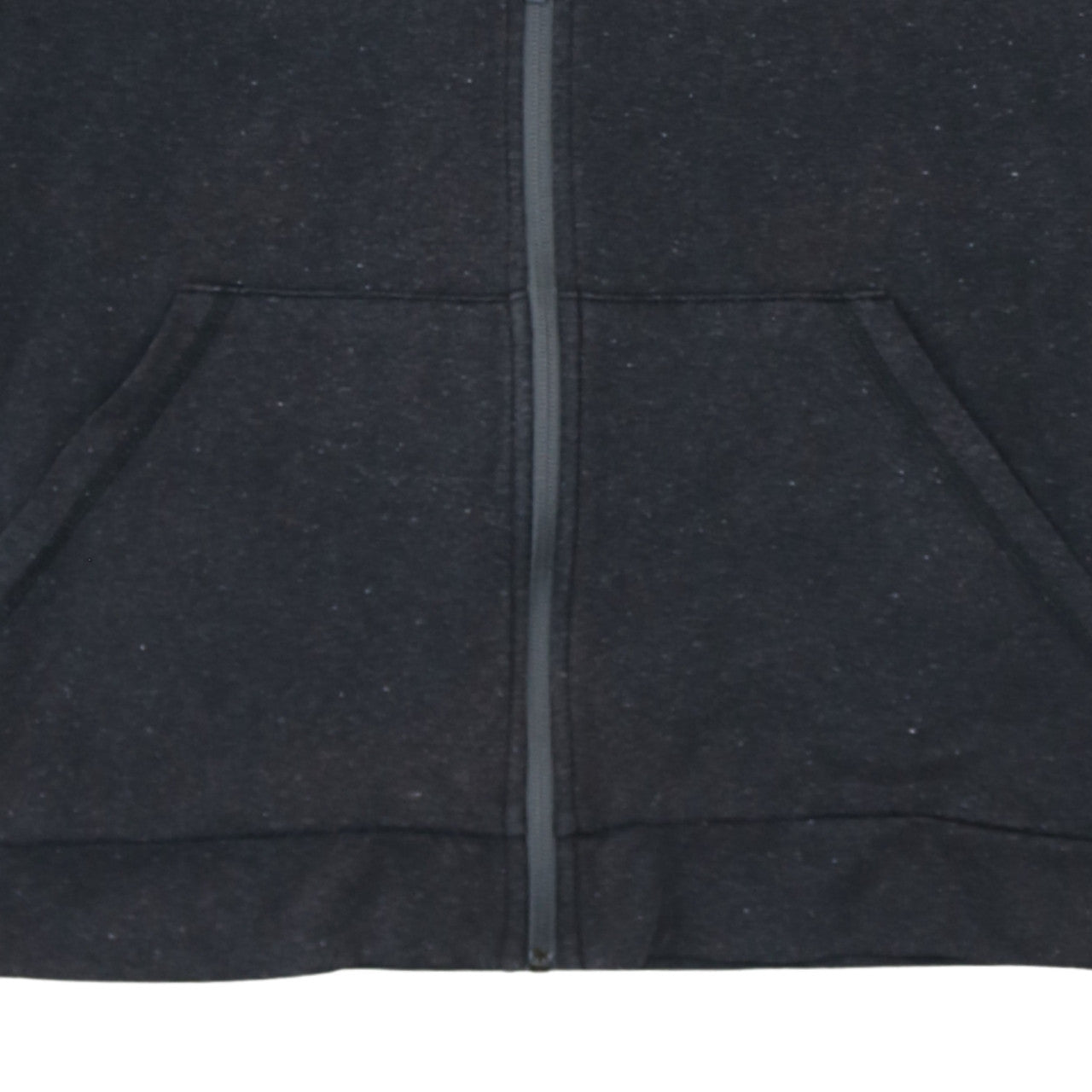 Adidas Boys Black Full Zip Hoodie 13-14 Years Regular Fit Fleece