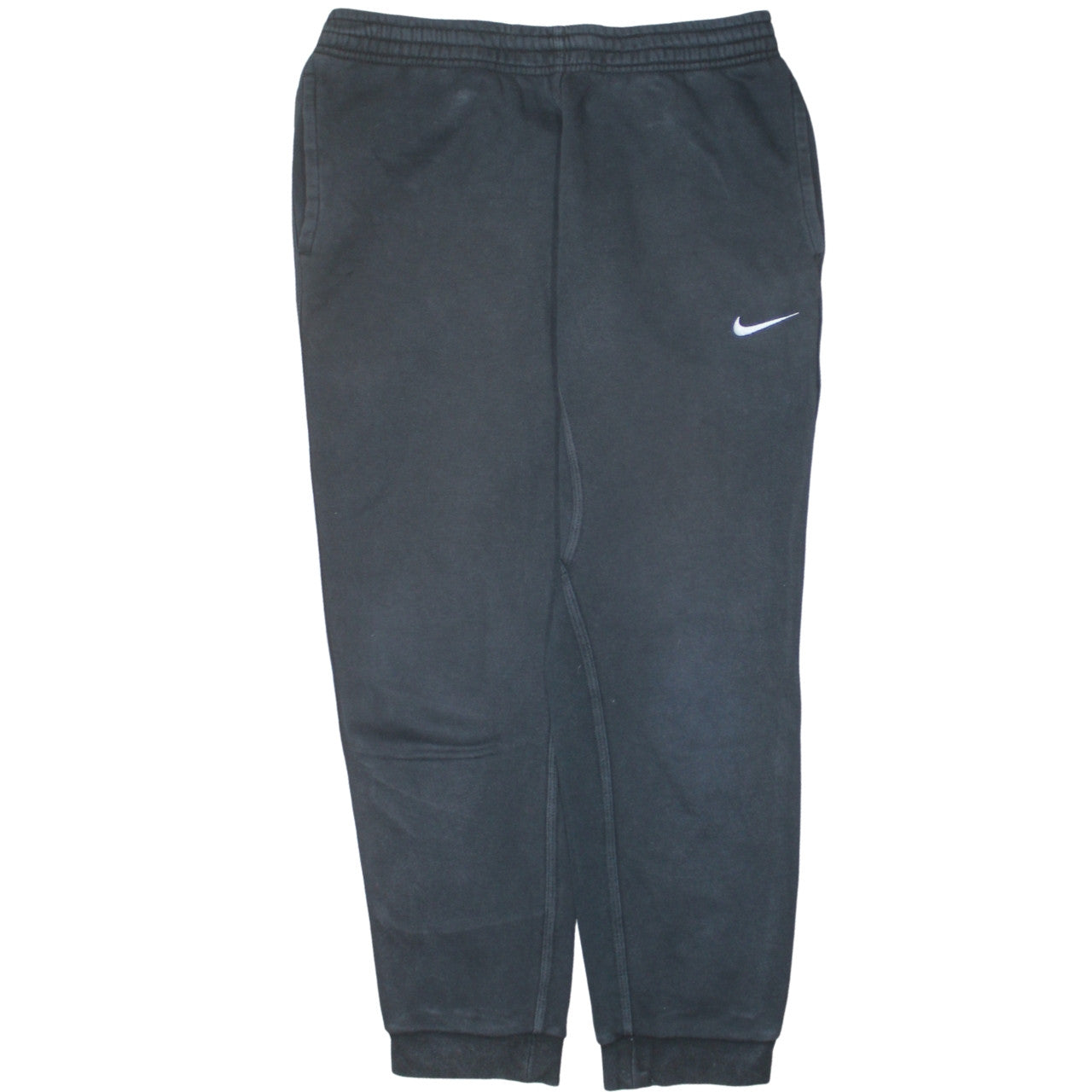 Nike Men's Black Fleece Jogger Sweatpants M Regular Fit Activewear