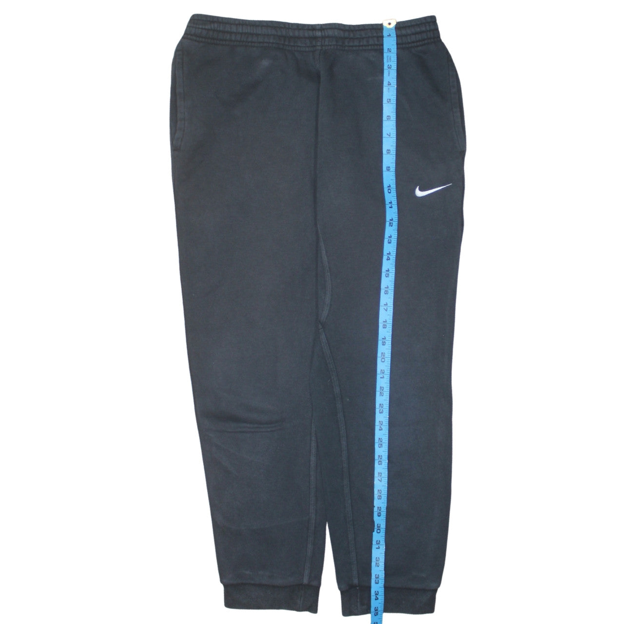 Nike Men's Black Fleece Jogger Sweatpants M Regular Fit Activewear