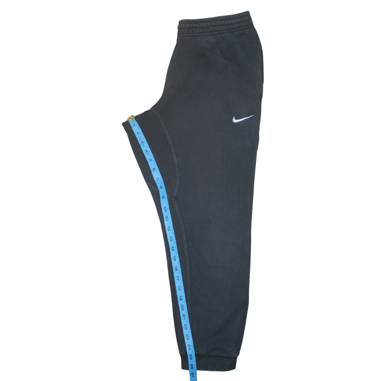 Nike Men's Black Fleece Jogger Sweatpants M Regular Fit Activewear