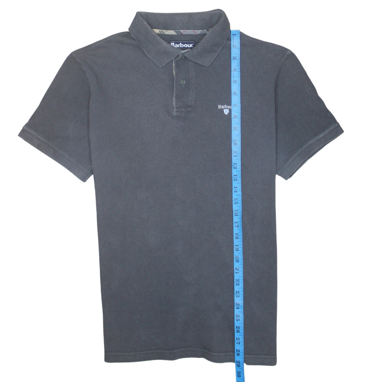 Barbour Men's Grey XL Short Sleeve Cotton Polo Shirt