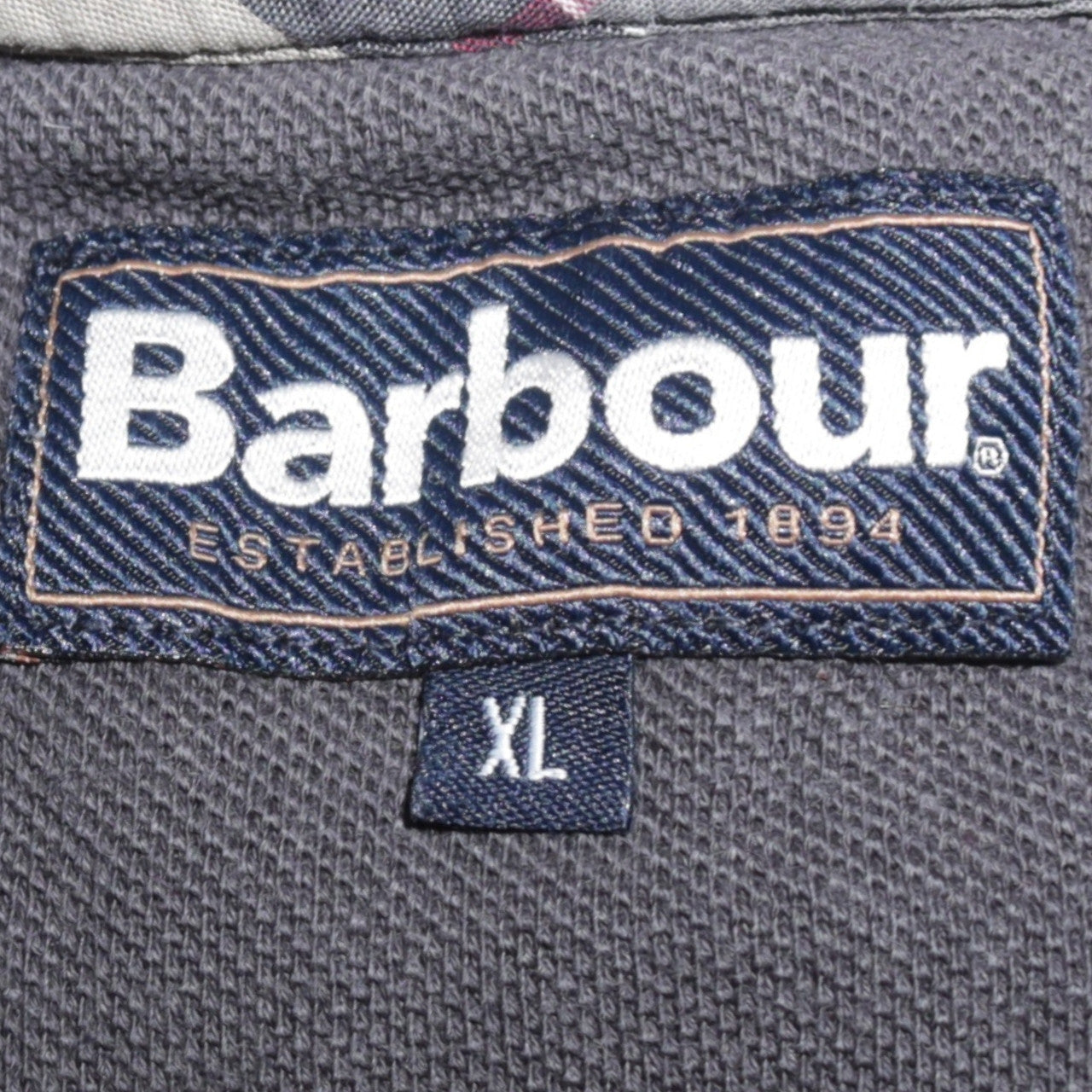 Barbour Men's Grey XL Short Sleeve Cotton Polo Shirt