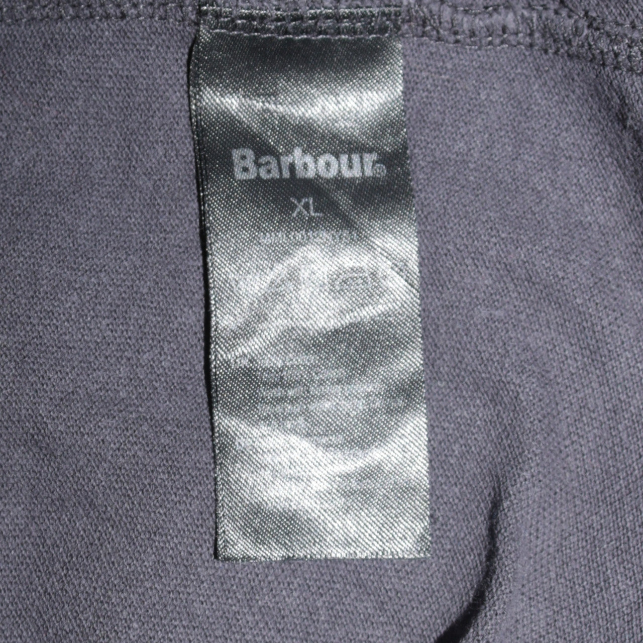 Barbour Men's Grey XL Short Sleeve Cotton Polo Shirt