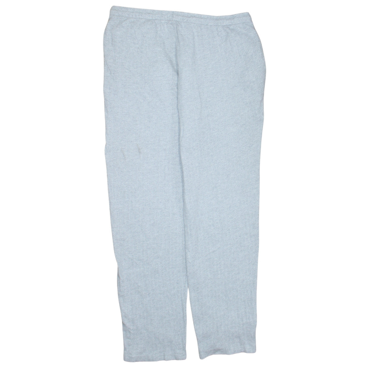 Ralph Lauren Men’s Grey Cotton Herringbone Drawstring Sweatpants L