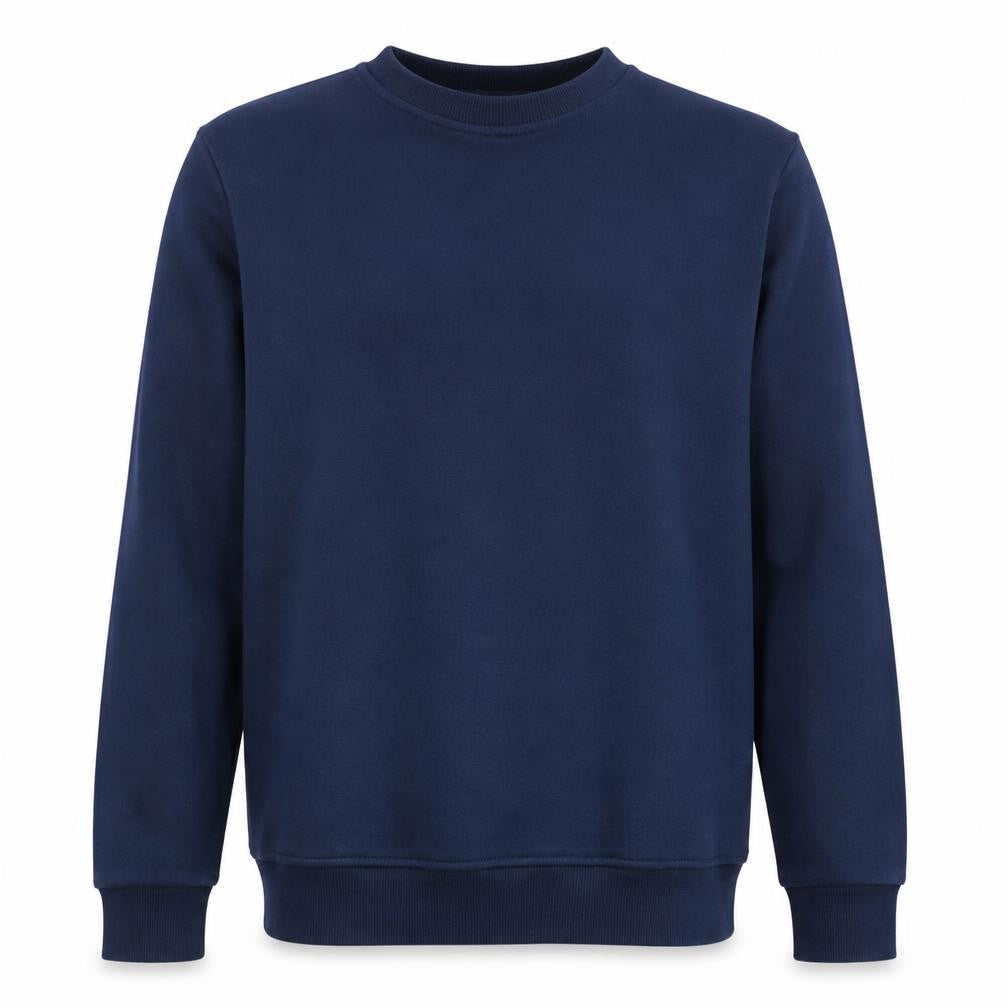 Diesel Mens Blue Crew Neck Pullover Sweatshirt Medium
