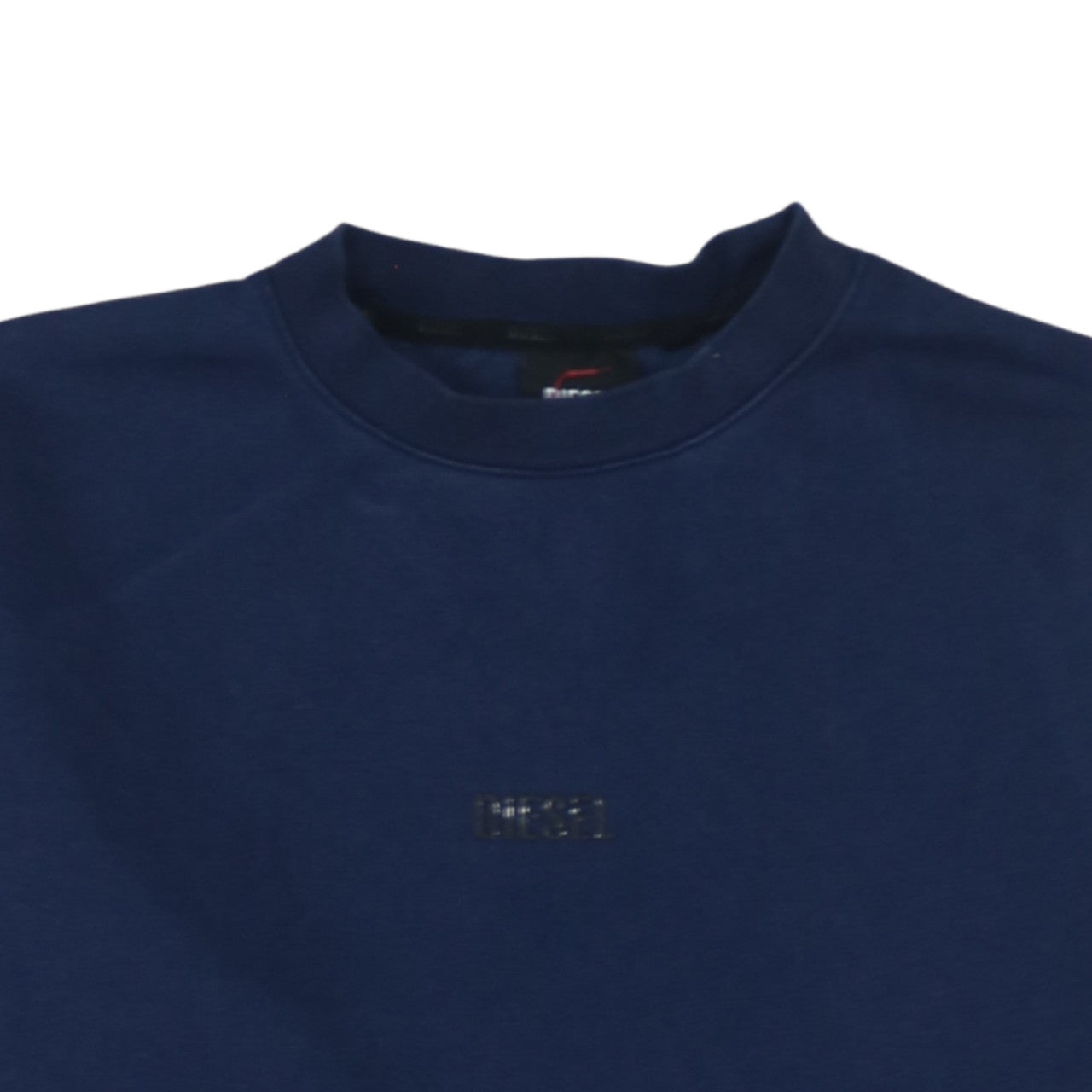 Diesel Mens Blue Crew Neck Pullover Sweatshirt Medium