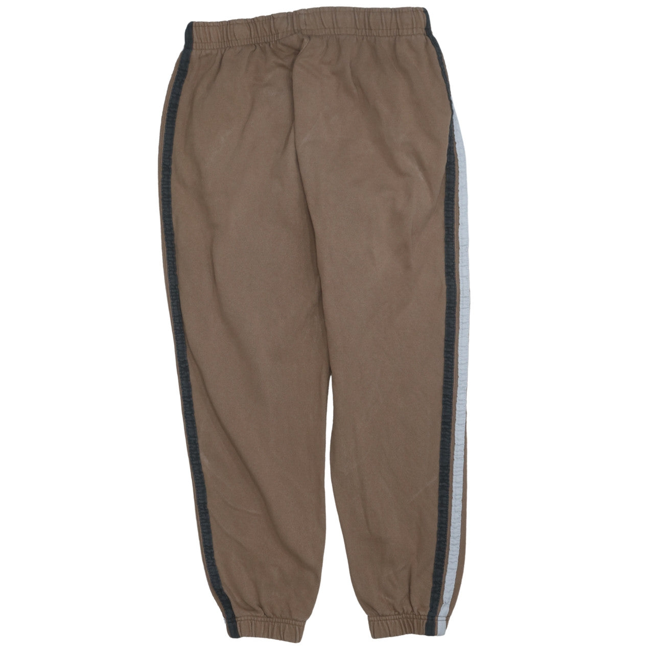Nike Men's Brown Jogger Sweatpants M Tapered Fit Elastic Waist