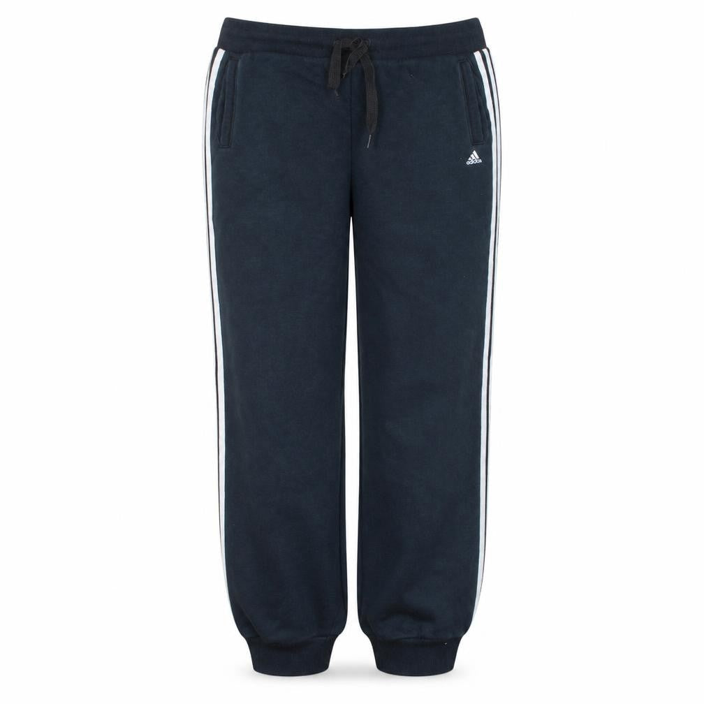 Front view of Adidas Women Black Essentials Jogger Sweatpants, size 10