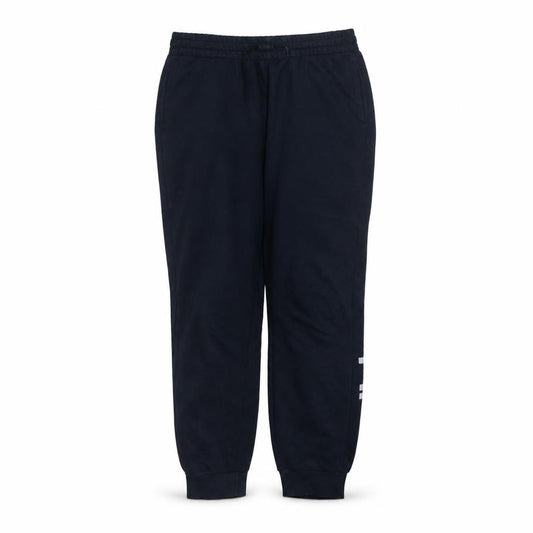 Adidas Womens Black L Jogger Sweatpants Tapered Fleece Trousers