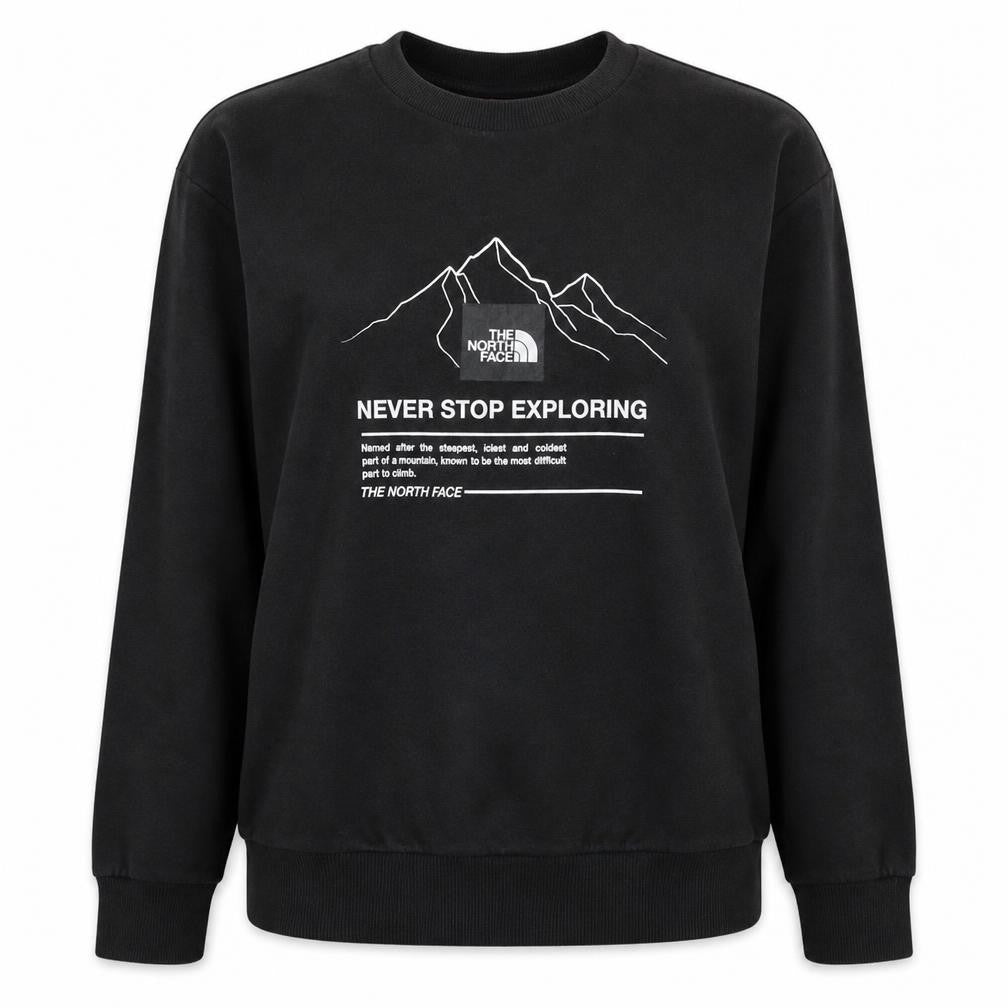 The North Face Womens Black Small Pullover Sweatshirt