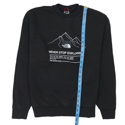 The North Face Womens Black Small Pullover Sweatshirt