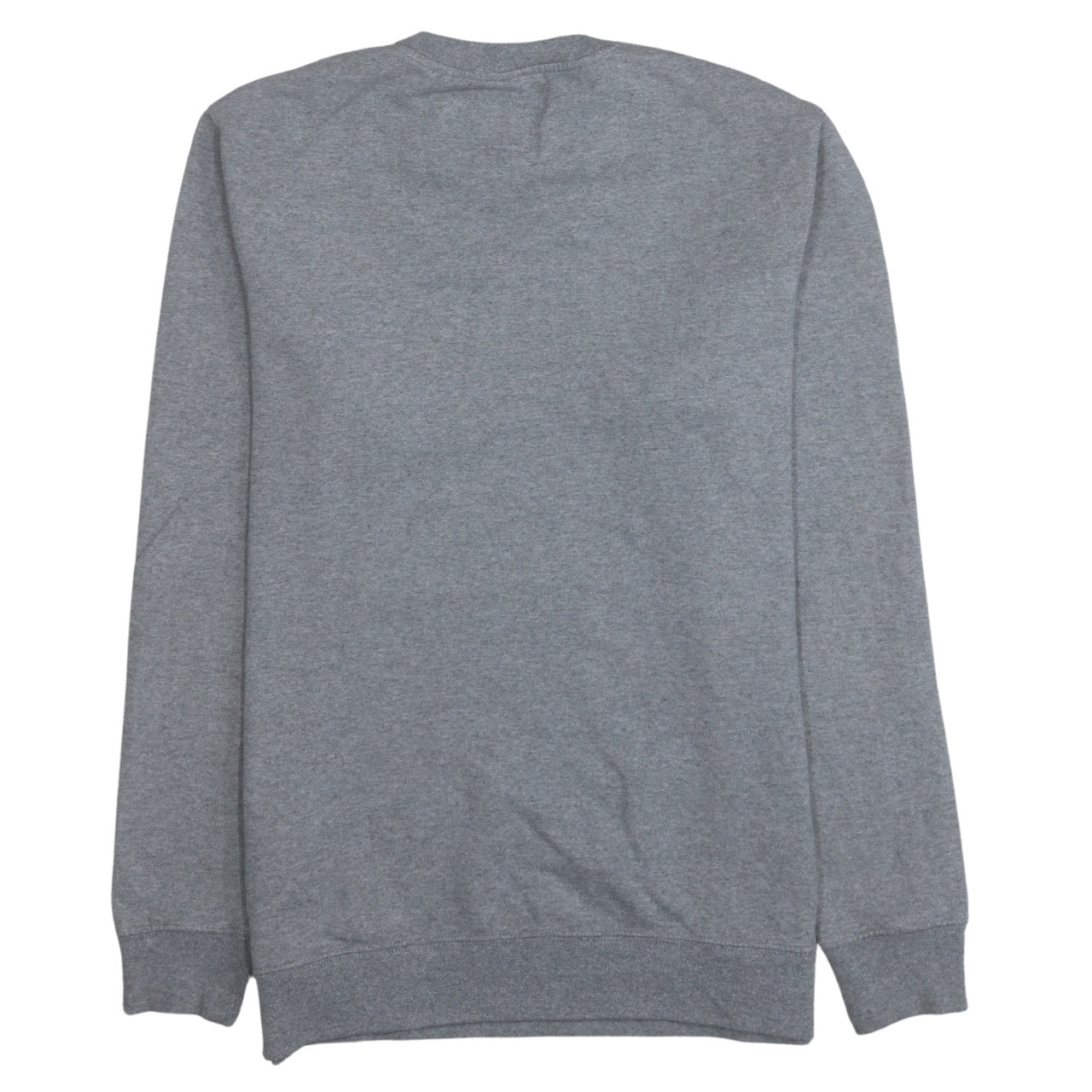 Vans Mens Grey Logo Crew Neck Pullover Sweatshirt Medium