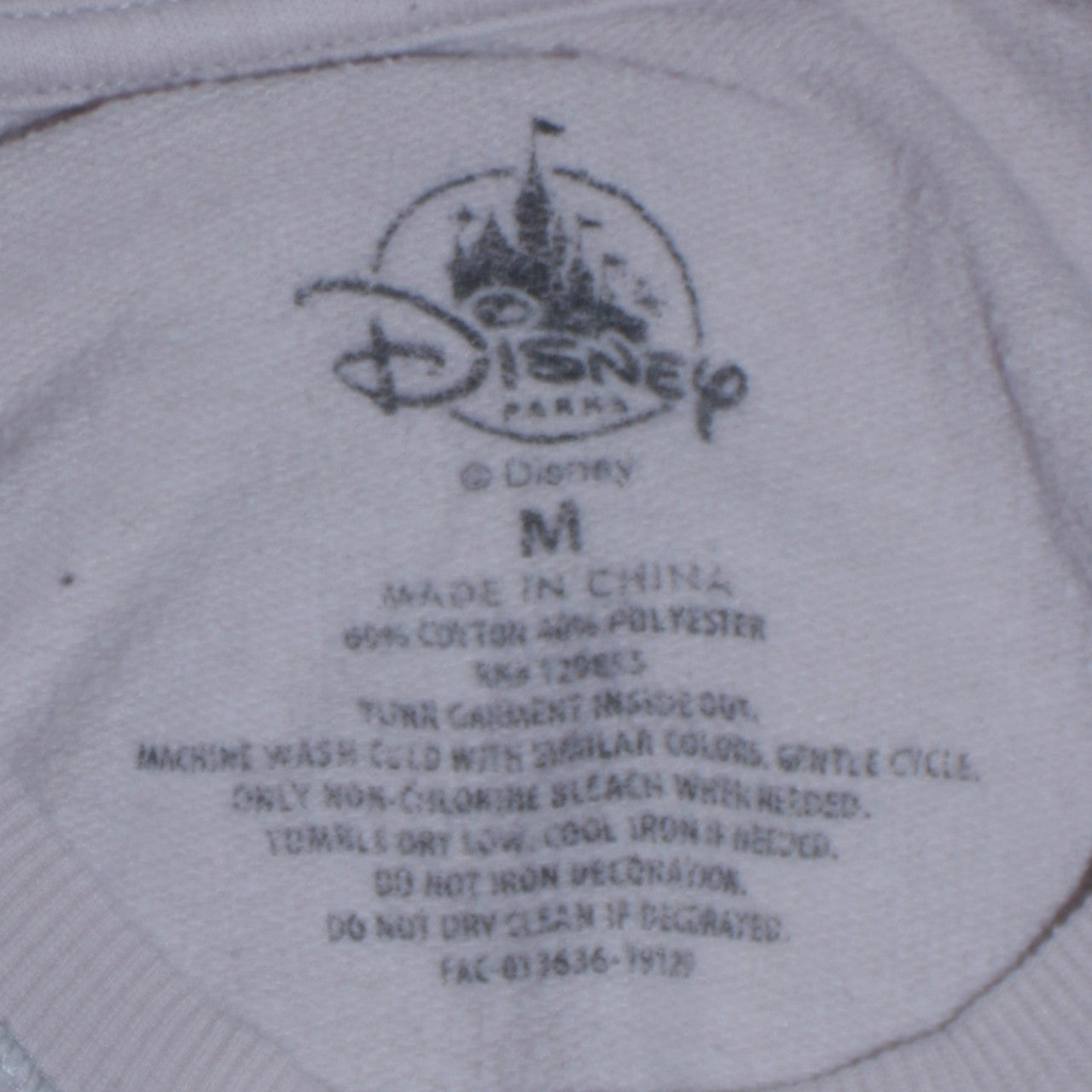 Disney Parks Women White Long Sleeve Mickey Mouse Sweatshirt M