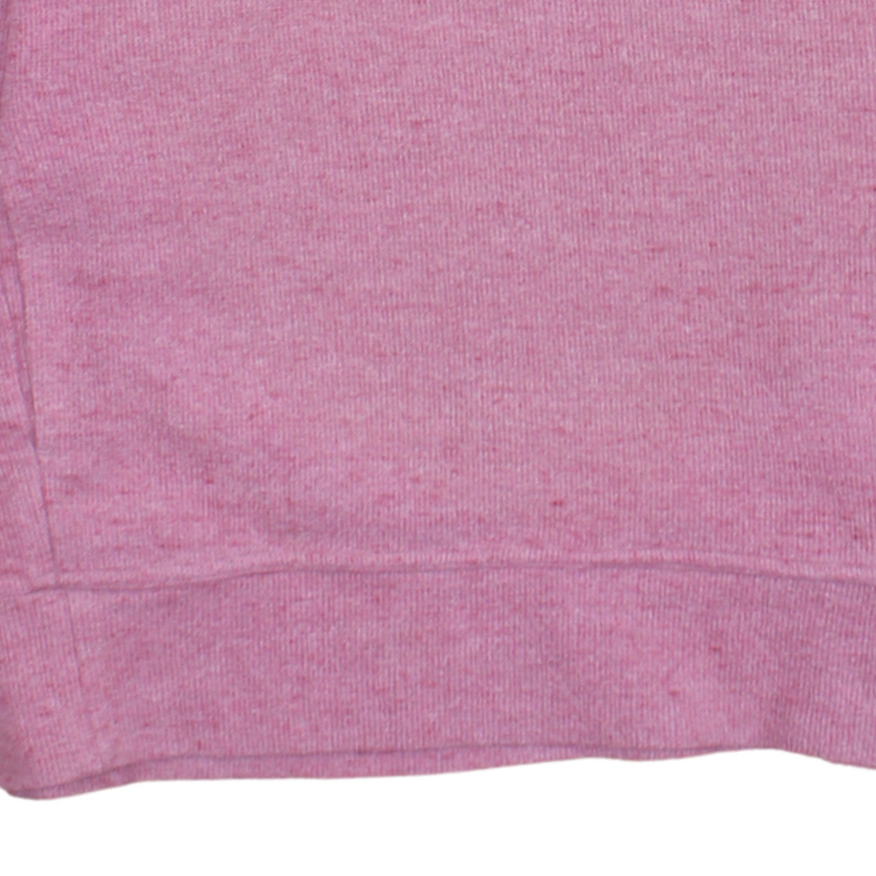 Nike Womens Pink 1/4 Zip Pullover Sweatshirt M Cotton Blend
