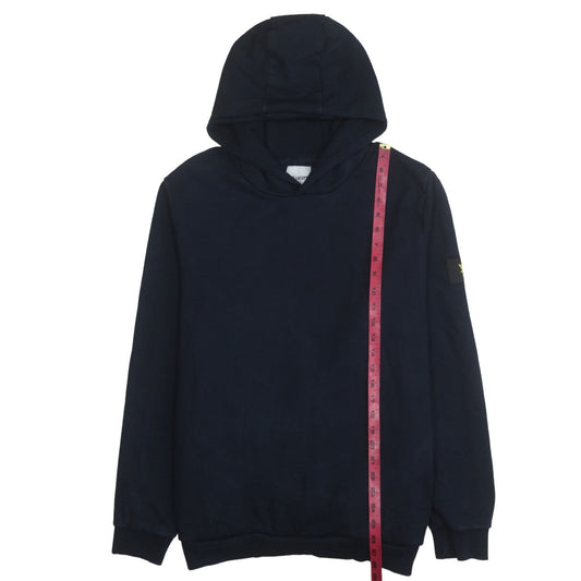 Lyle & Scott Men's Blue Relaxed Fit Pullover Hoodie Size L