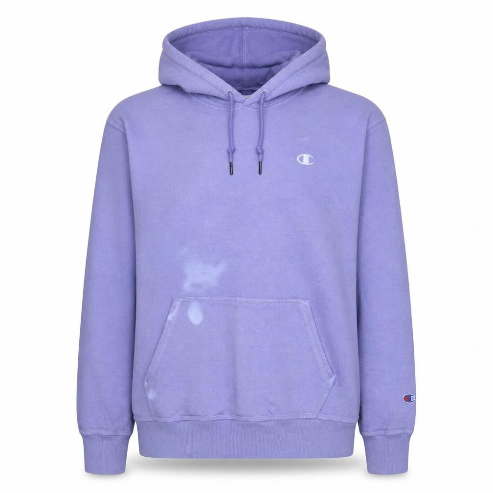 Champion Womens Purple Hoodie L Pullover Drawstring Relaxed Fit
