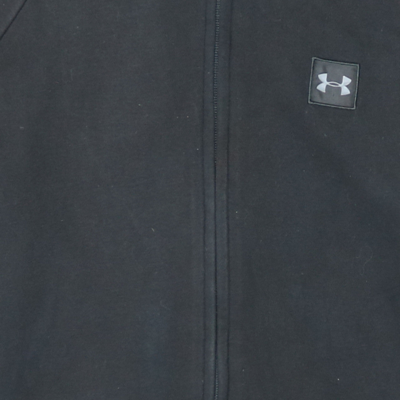 Under Armour Men's Black Full Zip Fleece Hoodie Size M