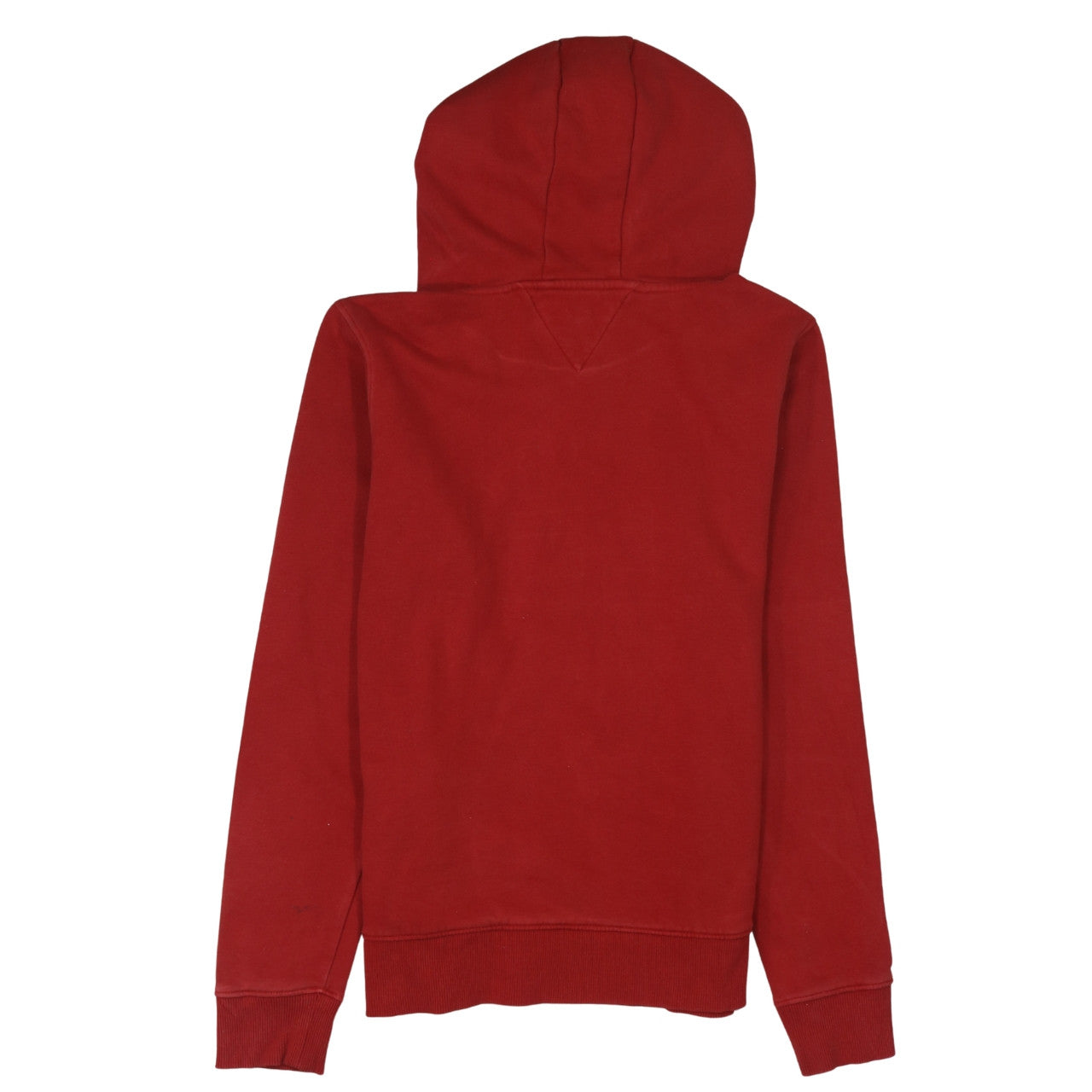 Tommy Hilfiger Boys Red Pullover Hoodie Size 16 Years Logo Graphic