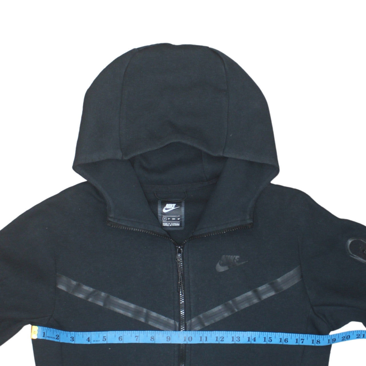 Nike Men’s Black Full Zip Fleece Hoodie XS