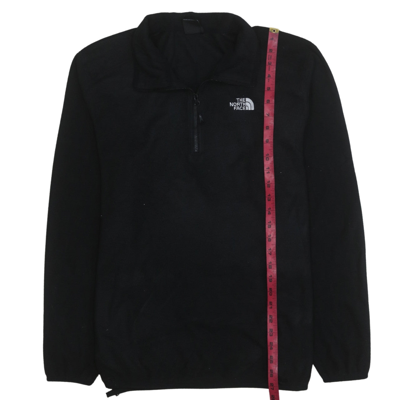 The North Face Men's Black XL 1/4 Zip Fleece Pullover Sweatshirt