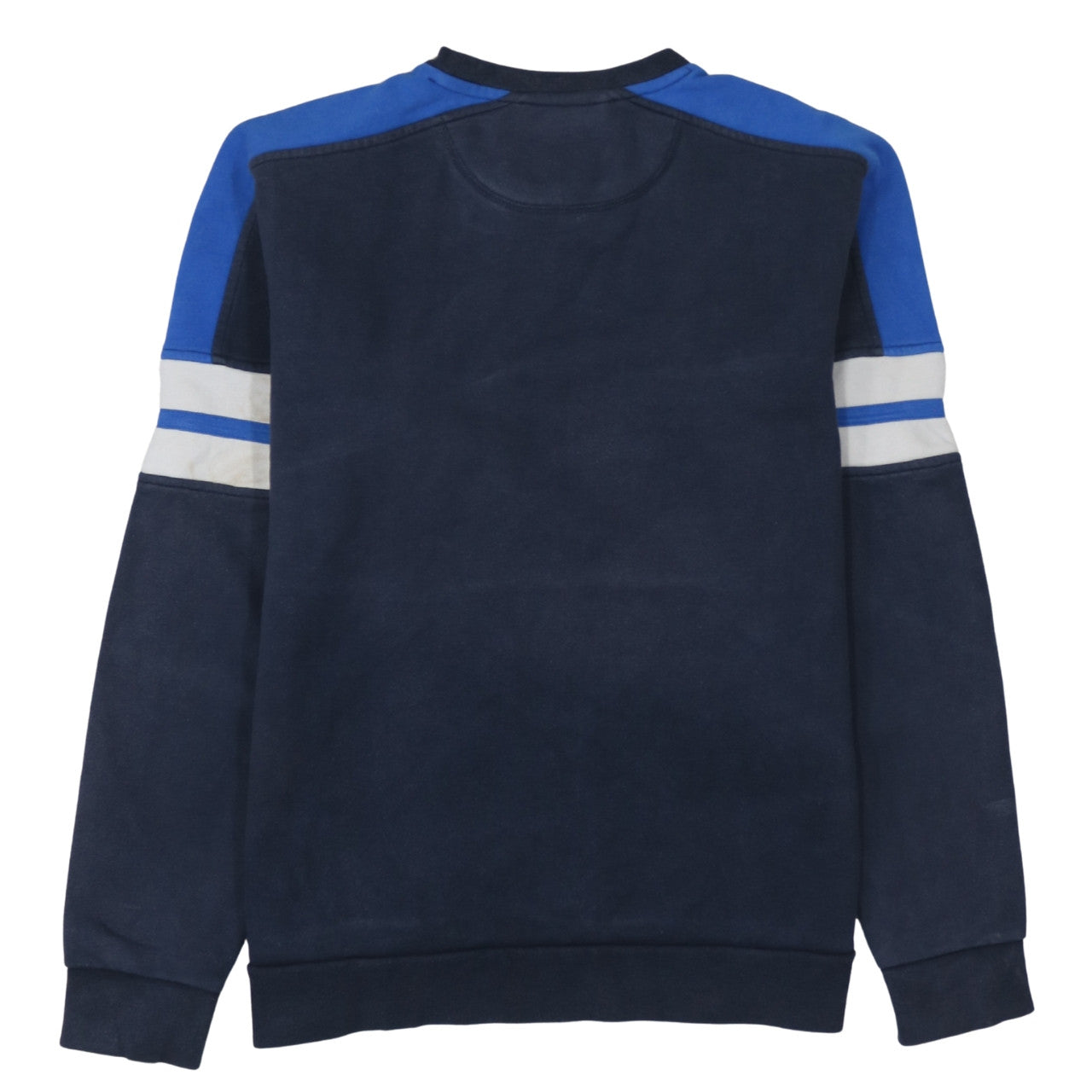 Diesel Men's Blue Logo Pullover Sweatshirt L Regular Fit
