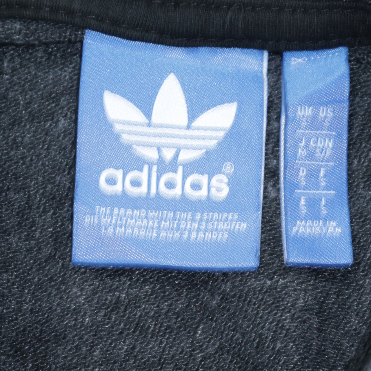 Adidas Men Grey Full Zip Hoodie Small Logo Sportswear Sweatshirt