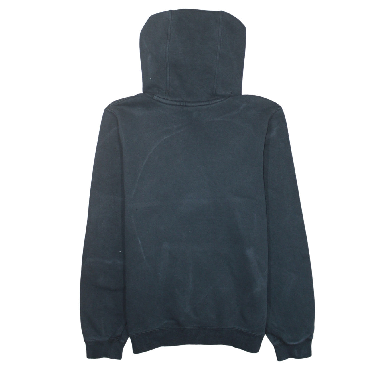 Nike Mens Black Pullover Hoodie Small Logo Fleece Sweatshirt