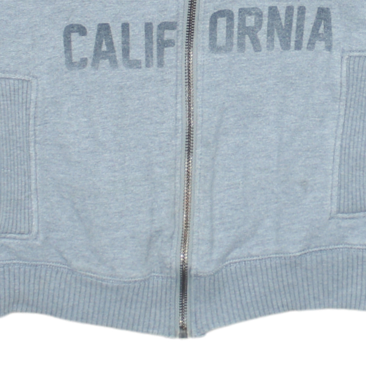 Additional view of Levi's boys’ grey full zip fleece sweatshirt, size 14, years