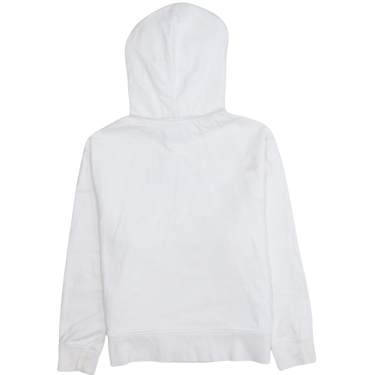 Calvin Klein Men’s White Pullover Hoodie Medium Logo Cotton