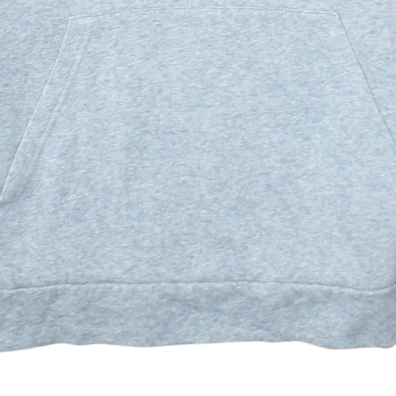 Adidas Men's Grey Navy Pullover Hoodie L Logo Fleece Sweatshirt
