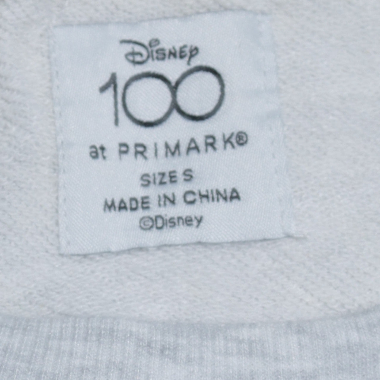 Disney Primark Women Grey Mickey & Friends Sweatshirt Size S