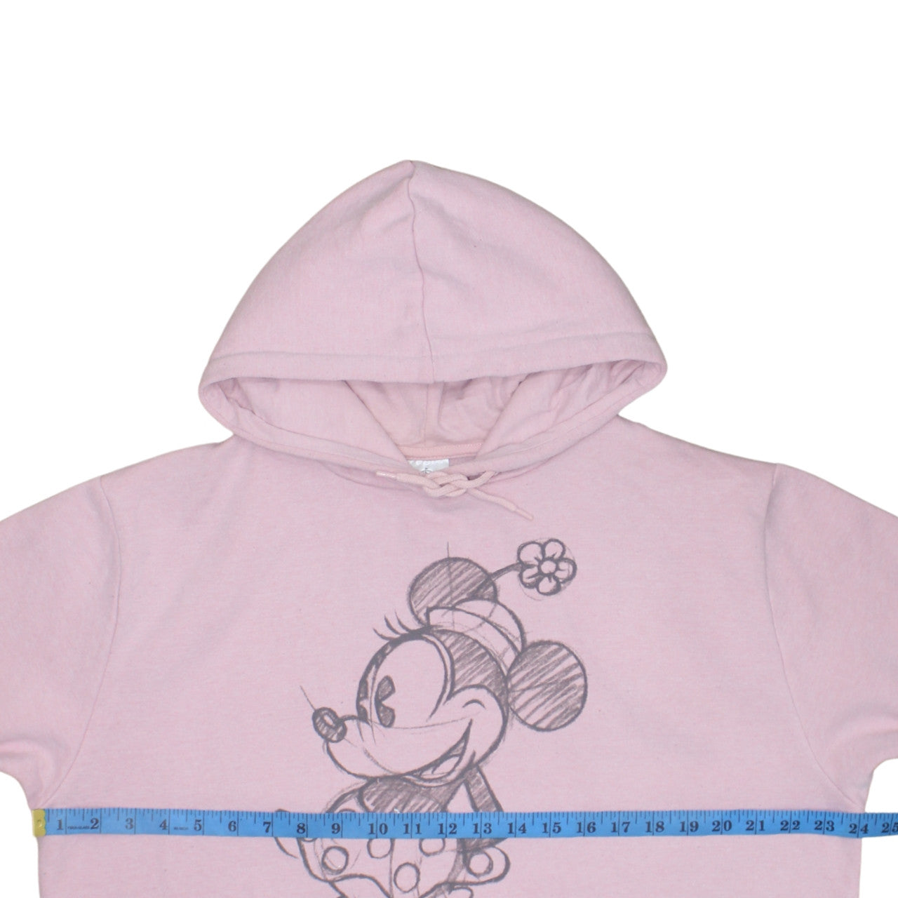 Disney Women’s Pink Minnie Mouse Pullover Hoodie L