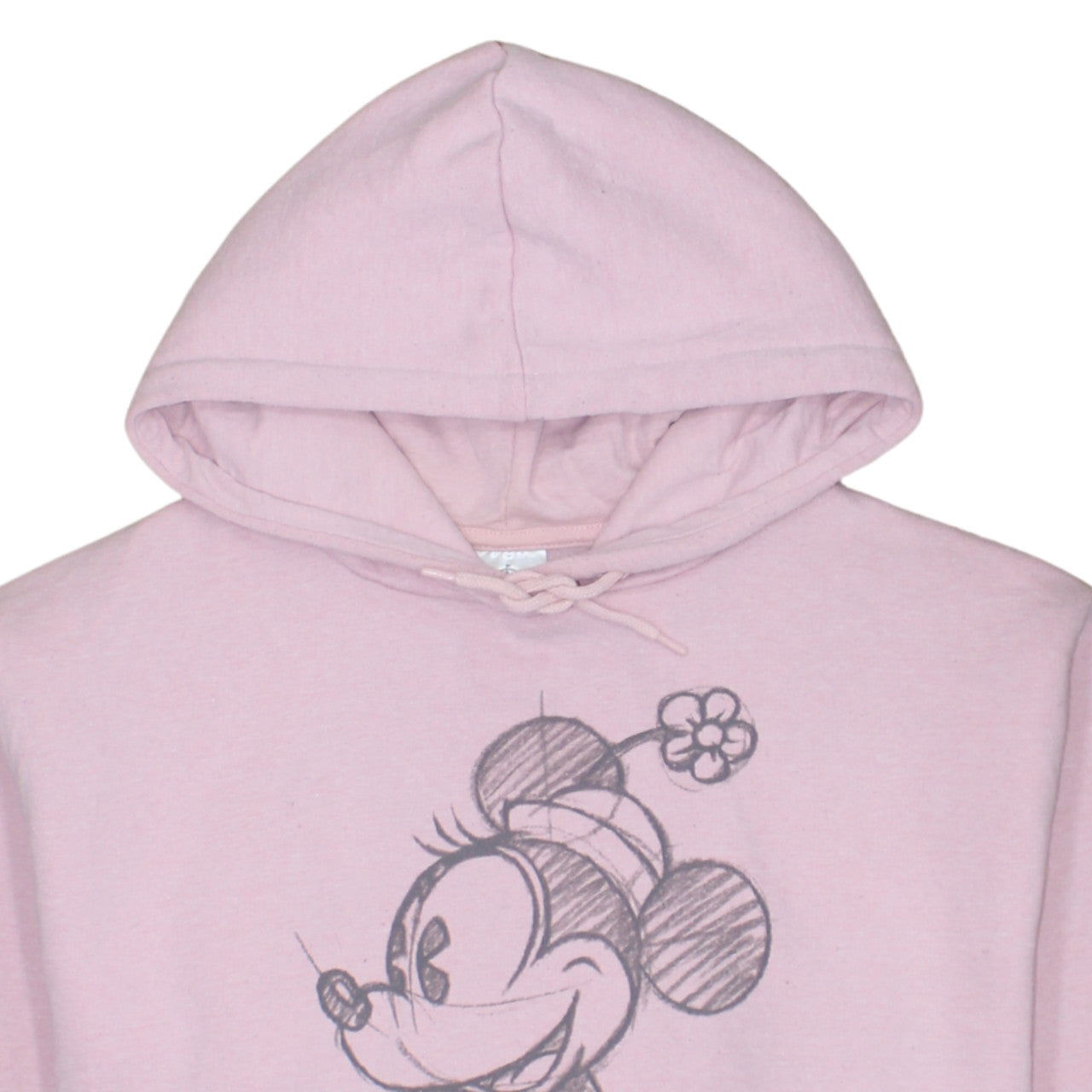 Disney Women’s Pink Minnie Mouse Pullover Hoodie L