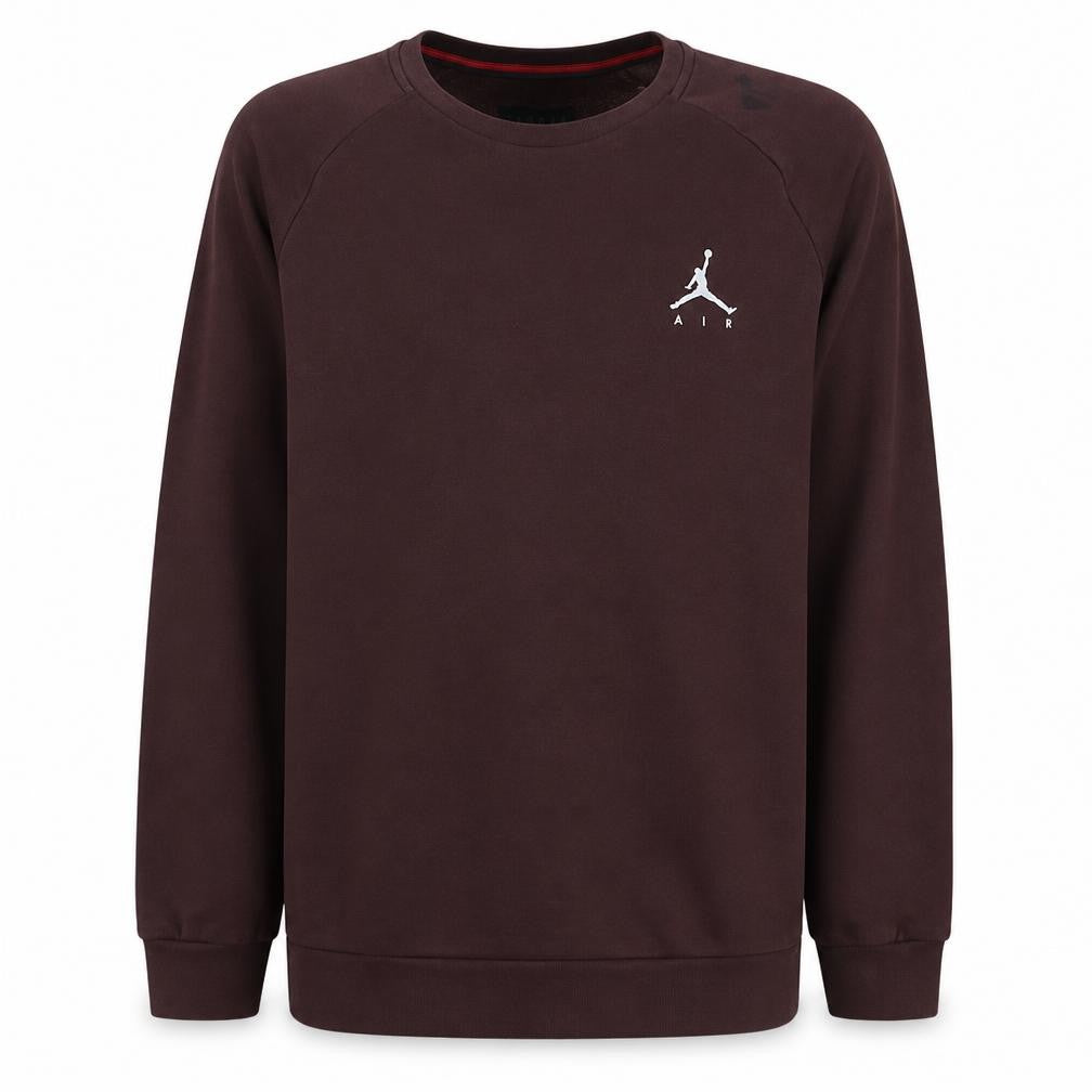 Jordan Men's Brown Crew Neck Pullover Sweatshirt XL Sports Style