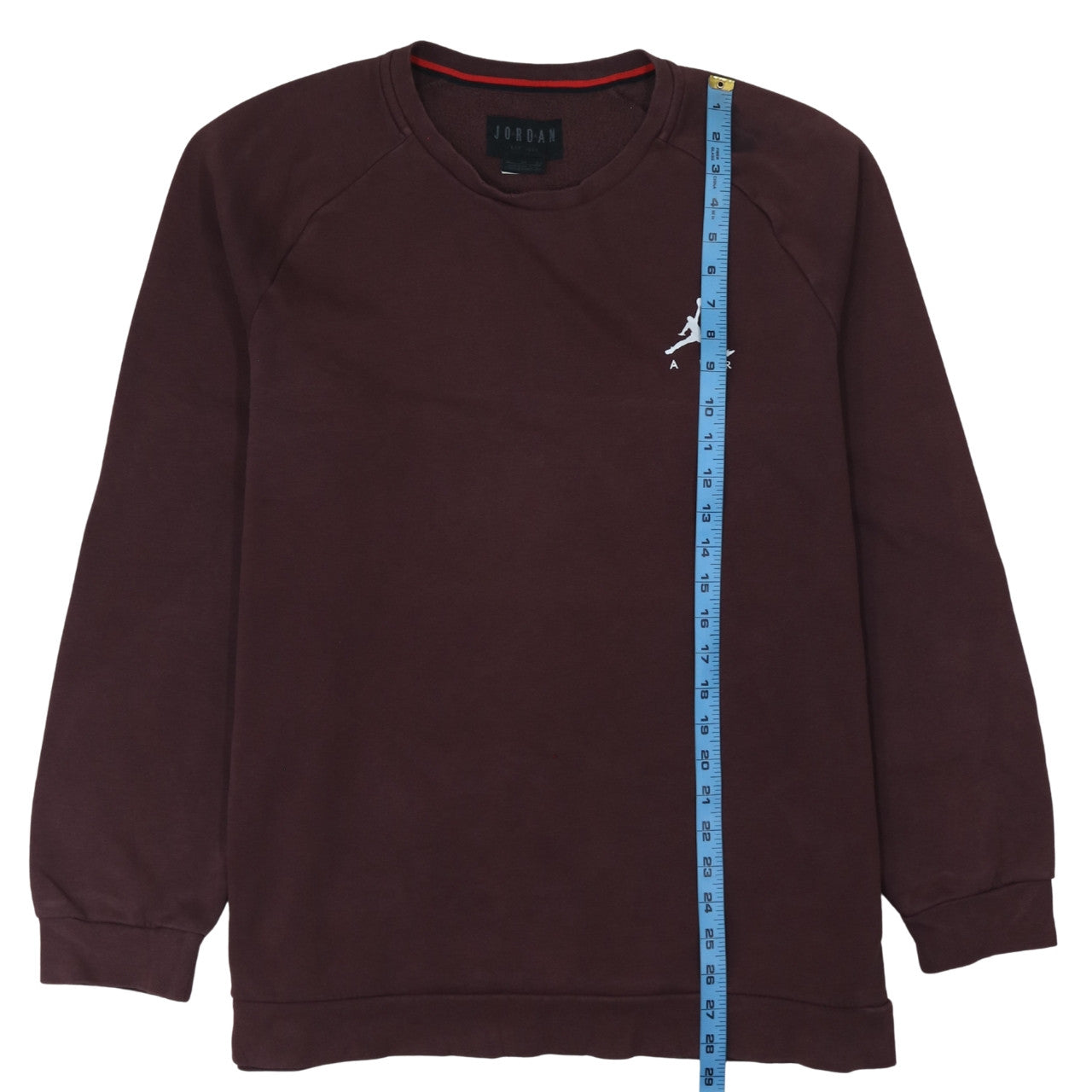Jordan Men's Brown Crew Neck Pullover Sweatshirt XL Sports Style