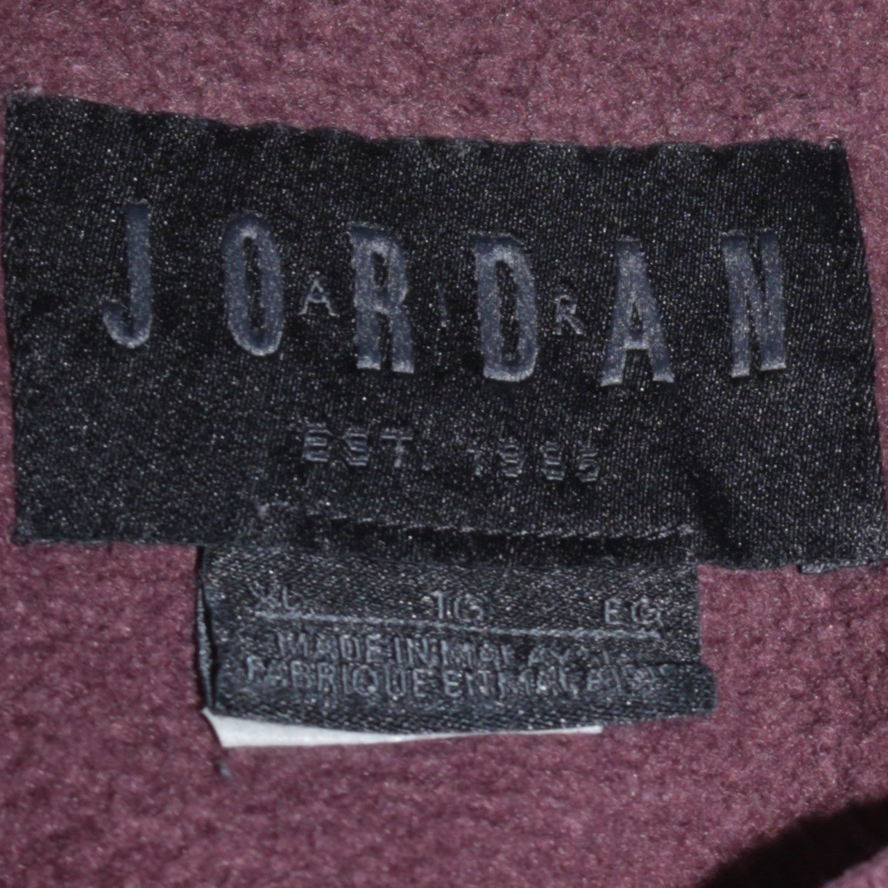 Jordan Men's Brown Crew Neck Pullover Sweatshirt XL Sports Style