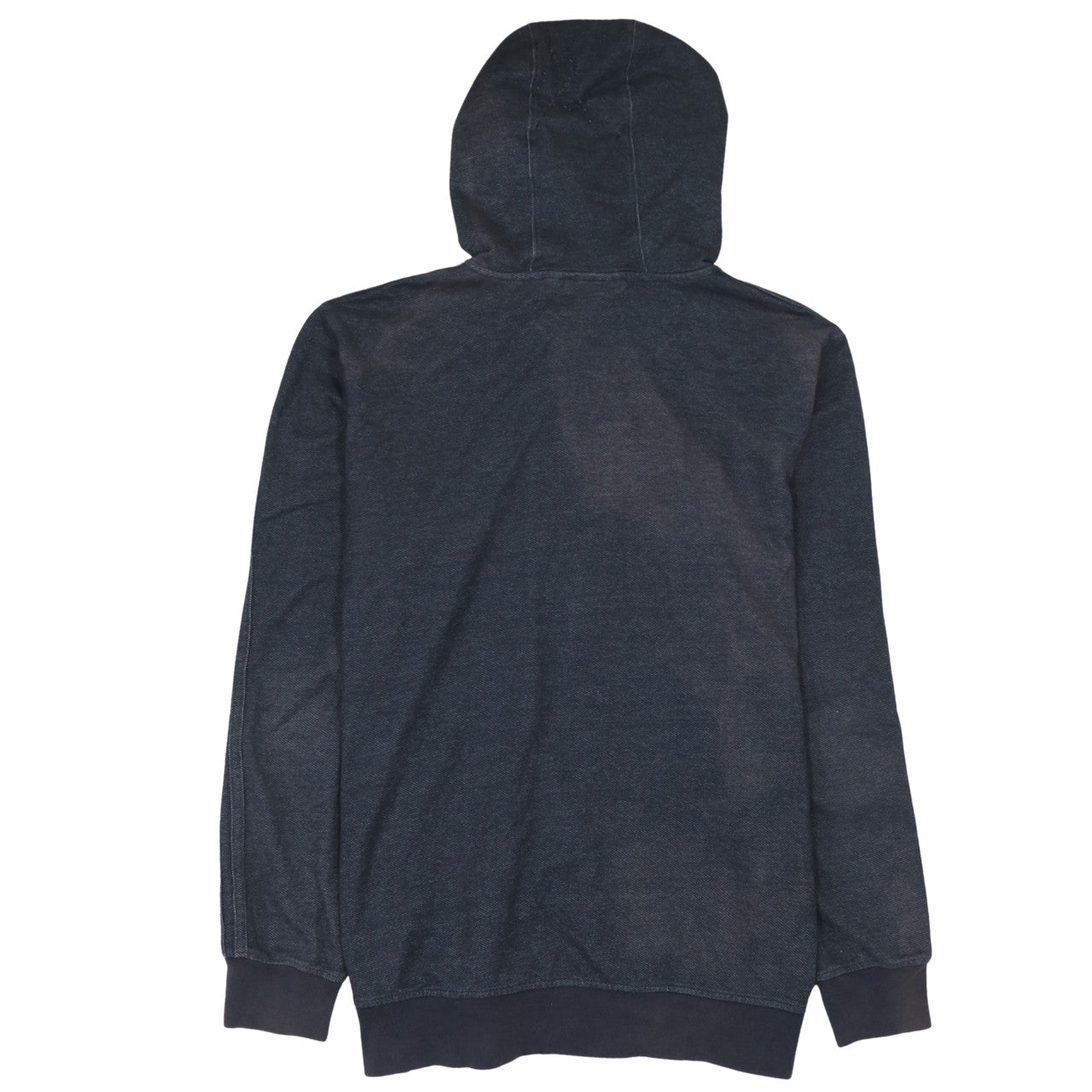 adidas Men’s Black Full Zip Hoodie L Regular Fit Sportswear