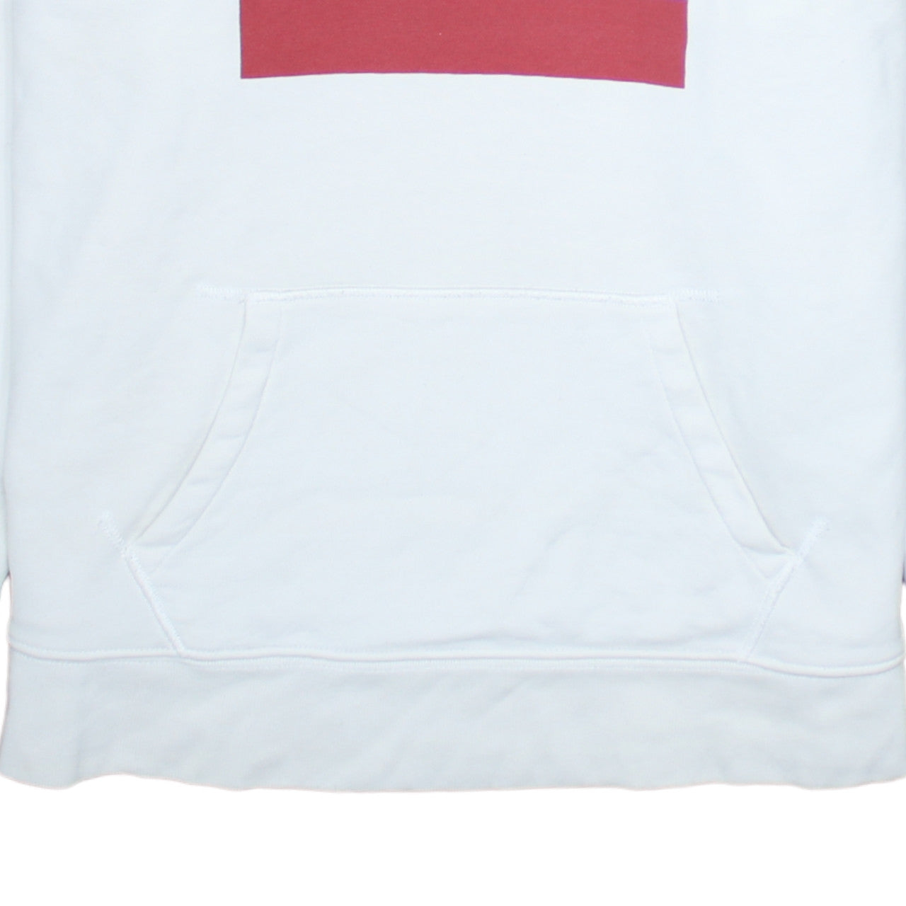 Levi's Men's White Logo Pullover Hoodie Size L